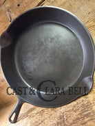 GREAT everyday skillet! Big 1930’s era Griswold #9 Cast Iron Skillet with Small Block Logo 710 Skillet