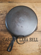 GREAT everyday skillet! Big 1930’s era Griswold #9 Cast Iron Skillet with Small Block Logo 710 Skillet