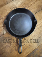 GREAT everyday skillet! Big 1930’s era Griswold #9 Cast Iron Skillet with Small Block Logo 710 Skillet