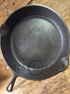 GREAT everyday skillet! Big 1930’s era Griswold #9 Cast Iron Skillet with Small Block Logo 710 Skillet