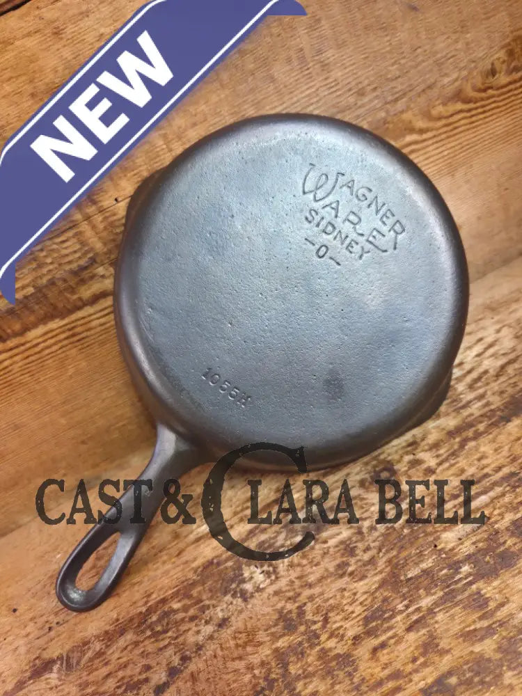 Great first pan! 1930’s Wagner #5 Skillet with Stylized Logo 1055 H Skillet