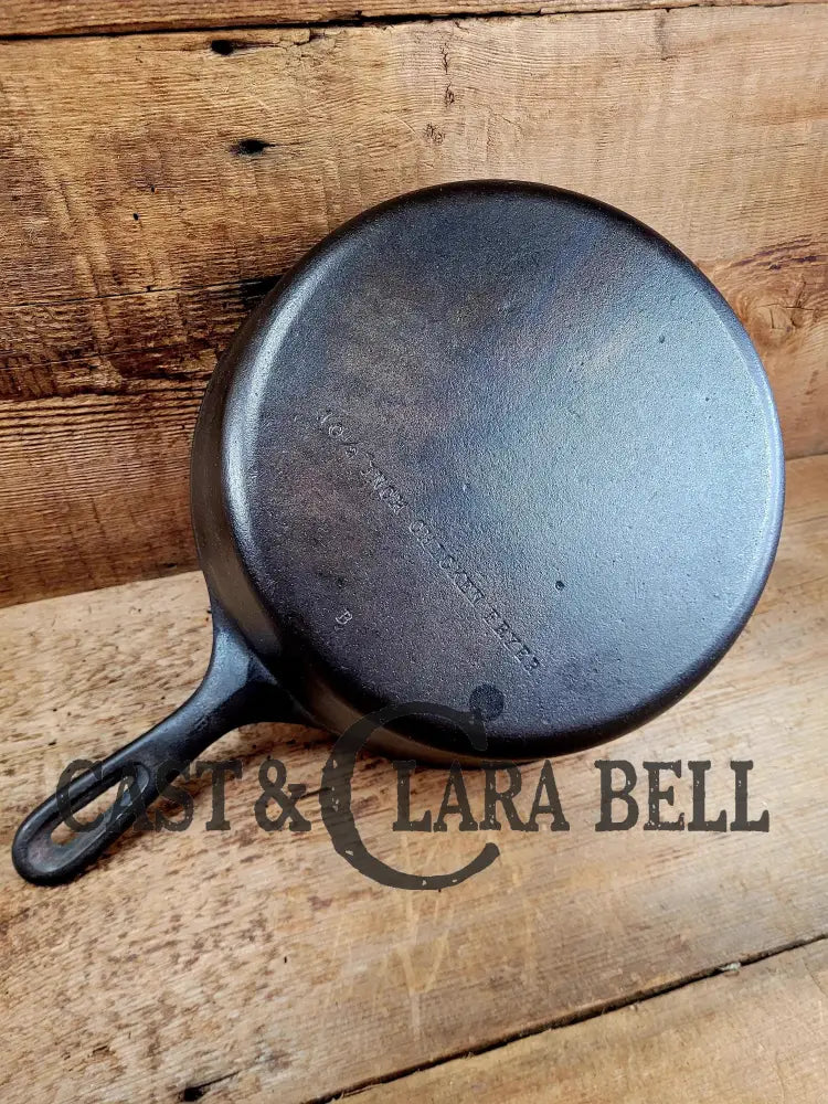 Great First Pan! 1940’S Wagner #8 Cast Iron Deep Skillet 10 1/2 Inch Skillet. Chicken Fryer