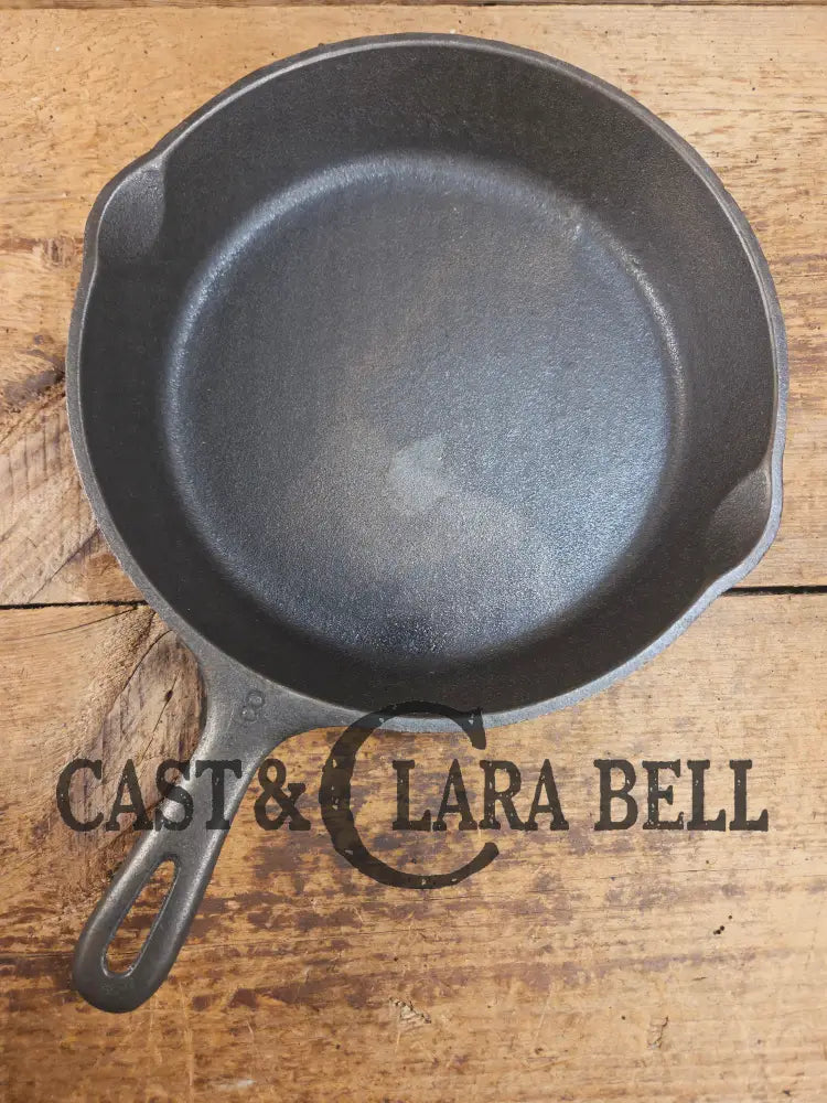 Great first pan! 1940’s Wagner #8 Cast Iron Skillet 10 1/2 inch Skillet Skillet