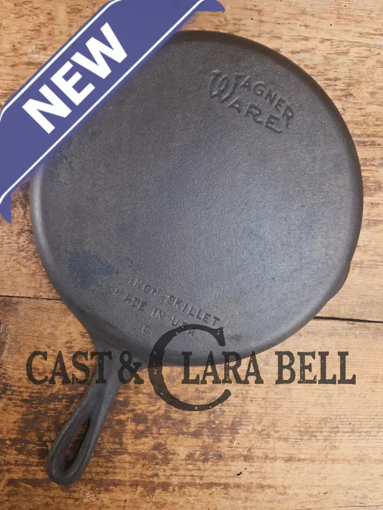 Great first pan! 1940’s Wagner #8 Cast Iron Skillet 10 1/2 inch Skillet Skillet