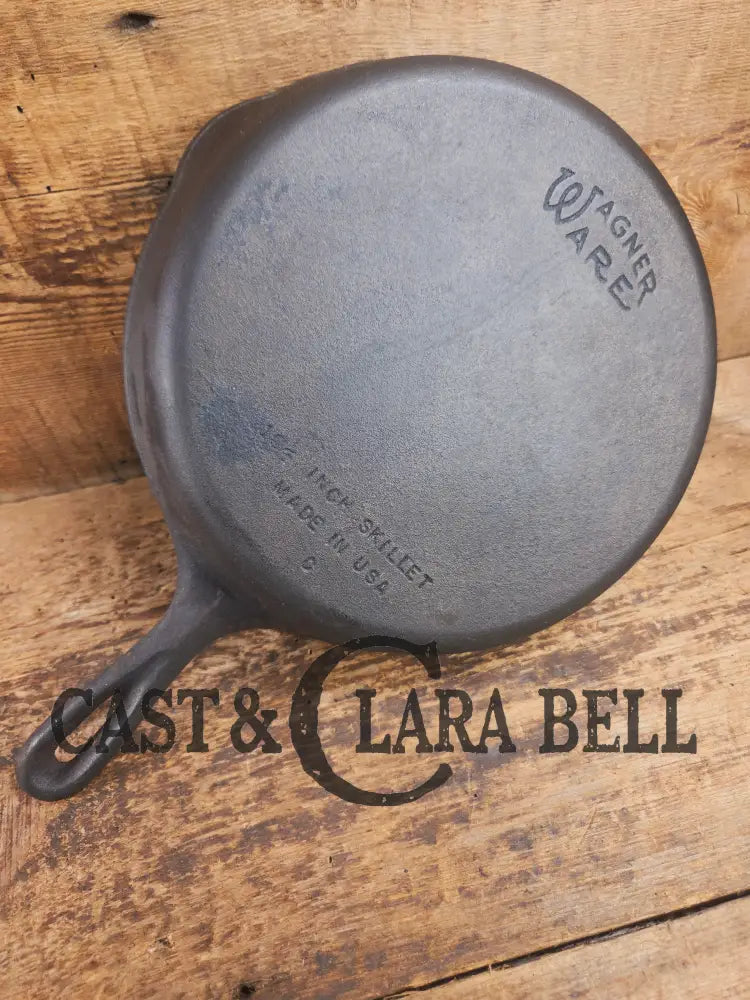 Great first pan! 1940’s Wagner #8 Cast Iron Skillet 10 1/2 inch Skillet Skillet