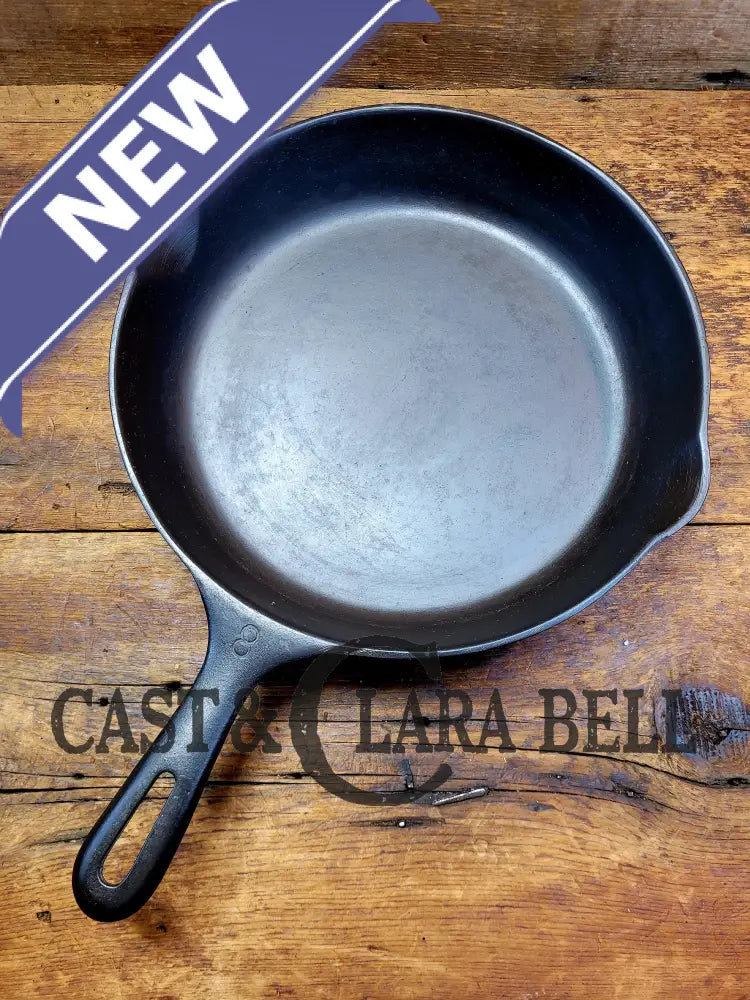 Great First Pan! 1940’S Wagner #8 Cast Iron Skillet 10 1/2 Inch Skillet. Restored And Ready To Use