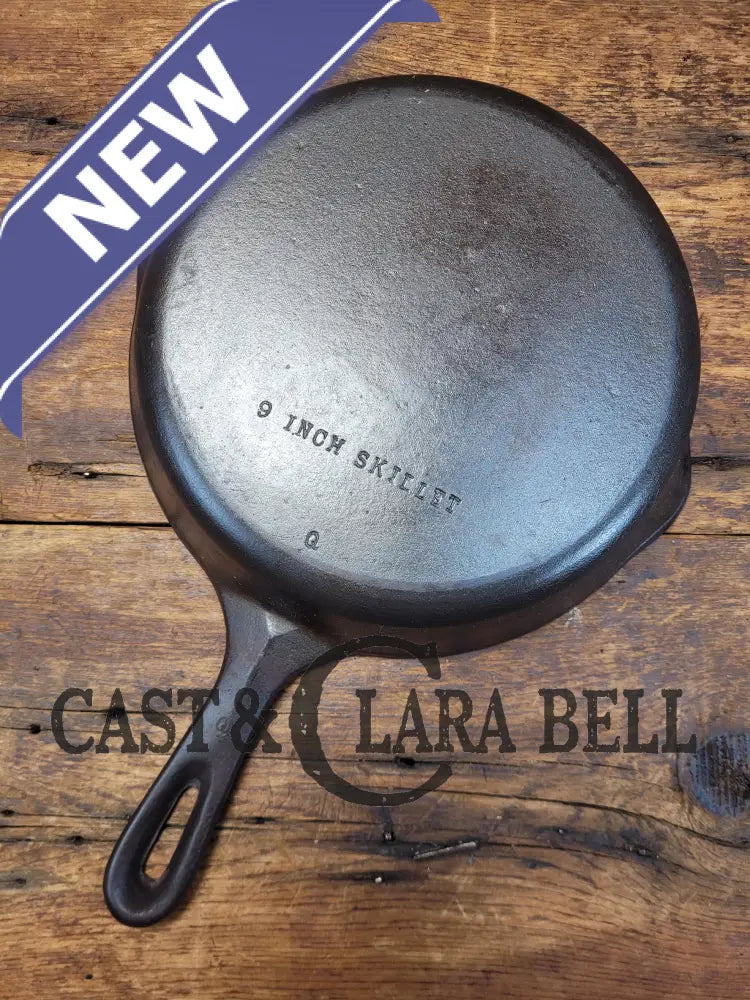 Great First Skillet! 1930’S Wagner Unmarked #6 Cast Iron Sautee Skillet. Skillet