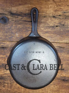 Great First Skillet! 1930’S Wagner Unmarked #6 Cast Iron Sautee Skillet. Skillet