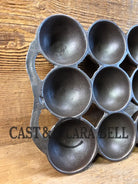 Great gift! 1930’s #9 Wagner ’golf ball’ brownie pan. Open air design gorgeous!