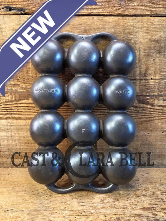 Great gift! 1930’s #9 Wagner ’golf ball’ brownie pan. Open air design gorgeous!
