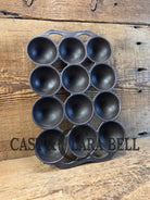 Great gift! 1930’s #9 Wagner ’golf ball’ brownie pan. Open air design gorgeous!