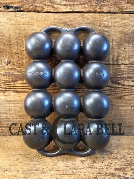 Great gift! 1930’s #9 Wagner ’golf ball’ brownie pan. Open air design gorgeous!