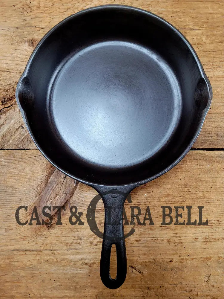 Great Gift! 1930’S Wagner Unmarked #6 B Cast Iron Sautee Skillet. Awesome Saute Pan For Sides And