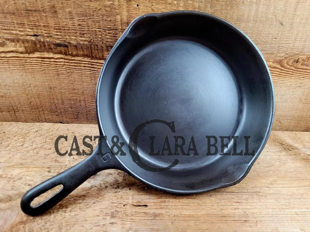 Great Gift! 1930’S Wagner Unmarked #6 B Cast Iron Sautee Skillet. Awesome Saute Pan For Sides And