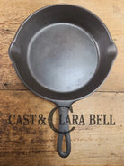 Great Gift! 1930’s Wagner Unmarked #6 Cast Iron Sautee Skillet Skillet