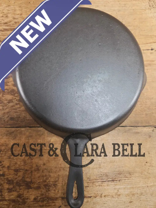 Great Gift! 1930’s Wagner Unmarked #6 Cast Iron Sautee Skillet Skillet