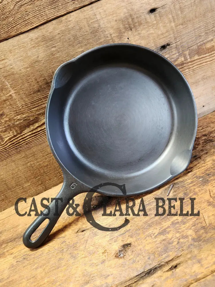 Great Gift! 1930’S Wagner Unmarked #6 Cast Iron Sautee Skillet.