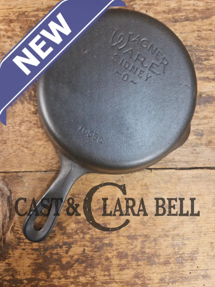 Great Gift! 1930’s Wagner Ware #3 Cast Iron Egg Skillet 1053 Q. Great skillet for kids and for quick small plates