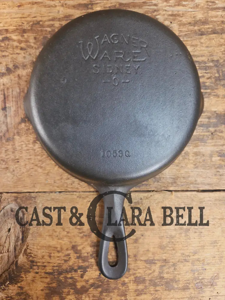 Great Gift! 1930’s Wagner Ware #3 Cast Iron Egg Skillet 1053 Q. Great skillet for kids and for quick small plates