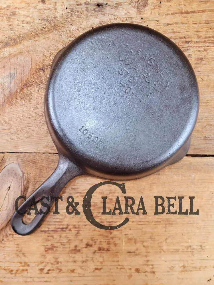 Great Gift! 1930’S Wagner Ware #3 Cast Iron Egg Skillet 1053 R