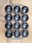 Great Gift! 1930’S #9 Wagner ’Golf Ball’ Brownie Pan. Open Air Design Gorgeous! Bakeware
