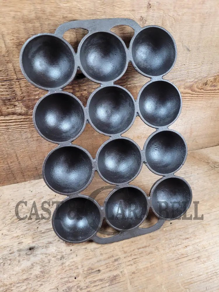 Great Gift! 1930’S #9 Wagner ’Golf Ball’ Brownie Pan. Open Air Design Gorgeous! Bakeware