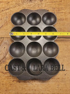 Great gift and tough to find! 1930’s Fully Marked Wagner ’golf ball’ brownie pan. Closed frame ’F’ style gem pan