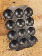 Great gift and tough to find! 1930’s Fully Marked Wagner ’golf ball’ brownie pan. Closed frame ’F’ style gem pan