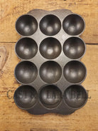 Great gift and tough to find! 1930’s Fully Marked Wagner ’golf ball’ brownie pan. Closed frame ’F’ style gem pan