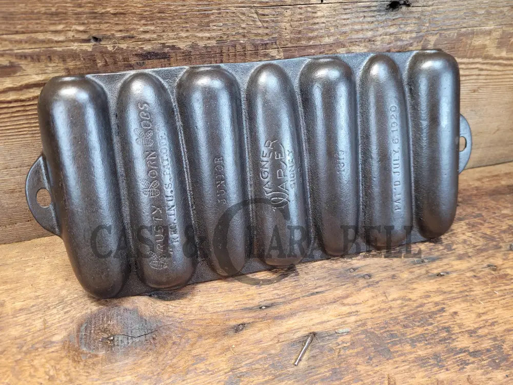 Great Gift Idea! 1930’S Wagner Krusty Korn Kob Junior Stick Pan #1319. Makes Wonderful Bread