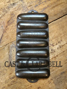 GREAT gift idea! 1930’s Wagner Krusty Korn Kob Junior Stick Pan #1319. Makes wonderful bread sticks & cornbread! SC24