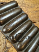 GREAT gift idea! 1930’s Wagner Krusty Korn Kob Junior Stick Pan #1319. Makes wonderful bread sticks & cornbread! SC24