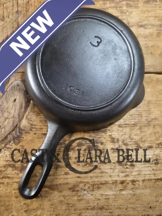 Great gift idea! 1940’s Griswold Iron Mountain #3 Cast Iron Egg Skillet with Heat Ring 1031 Skillet