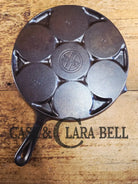 GREAT gift idea! Wagner made Griswold No. 34 Cast Iron Plett Pan with Block Logo 2980 A Skillet