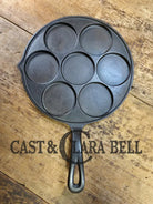 GREAT gift idea! Wagner made Griswold No. 34 Cast Iron Plett Pan with Block Logo 2980 A