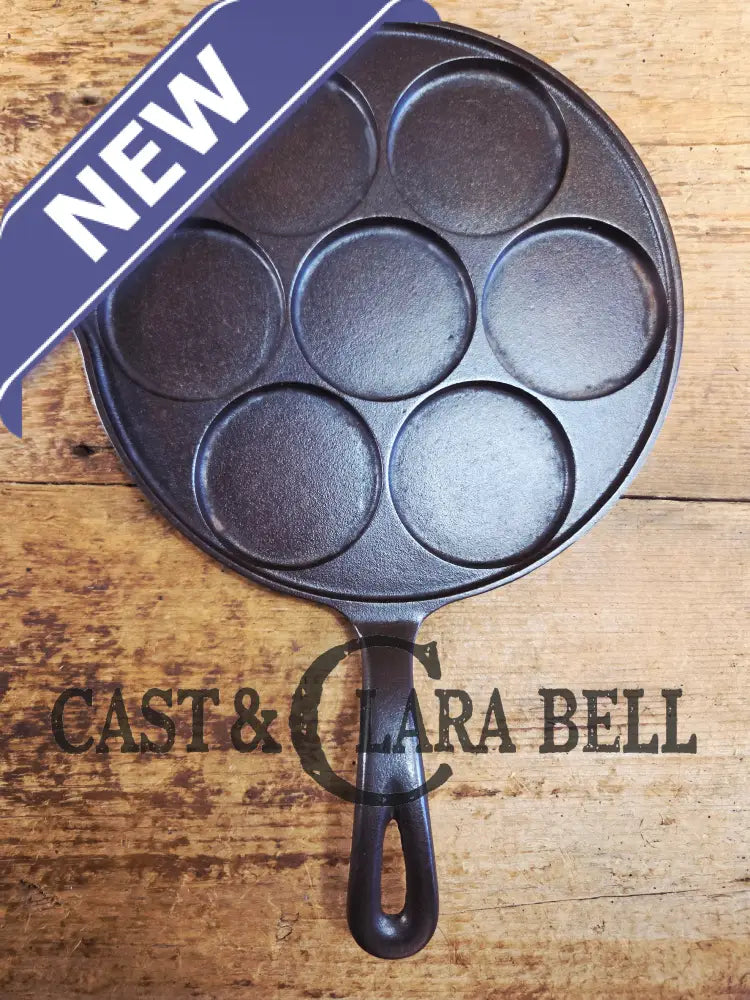GREAT gift idea! Wagner made Griswold No. 34 Cast Iron Plett Pan with Block Logo 2980 A Skillet