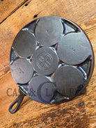 GREAT gift idea! Wagner made Griswold No. 34 Cast Iron Plett Pan with Block Logo 2980 A - Skillet