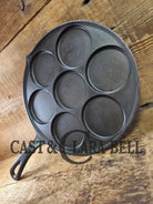GREAT gift idea! Wagner made Griswold No. 34 Cast Iron Plett Pan with Block Logo 2980 A
