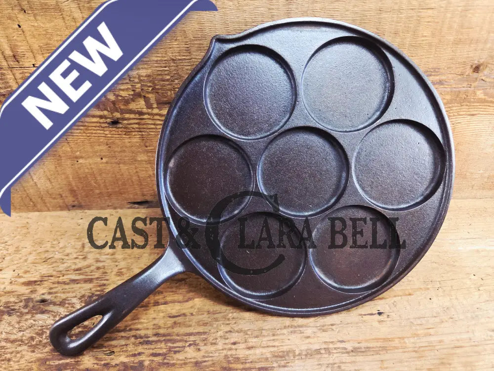 GREAT gift idea! Wagner made Griswold No. 34 Cast Iron Plett Pan with Block Logo 2980 A Skillet