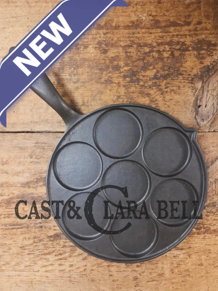 GREAT gift idea! Wagner made Griswold No. 34 Cast Iron Plett Pan with Block Logo 2980 Skillet