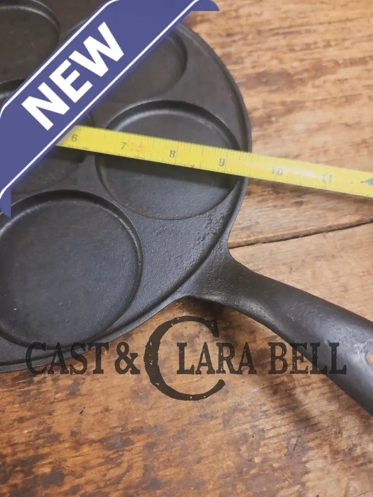 GREAT gift idea! Wagner made Griswold No. 34 Cast Iron Plett Pan with Block Logo 2980 Skillet