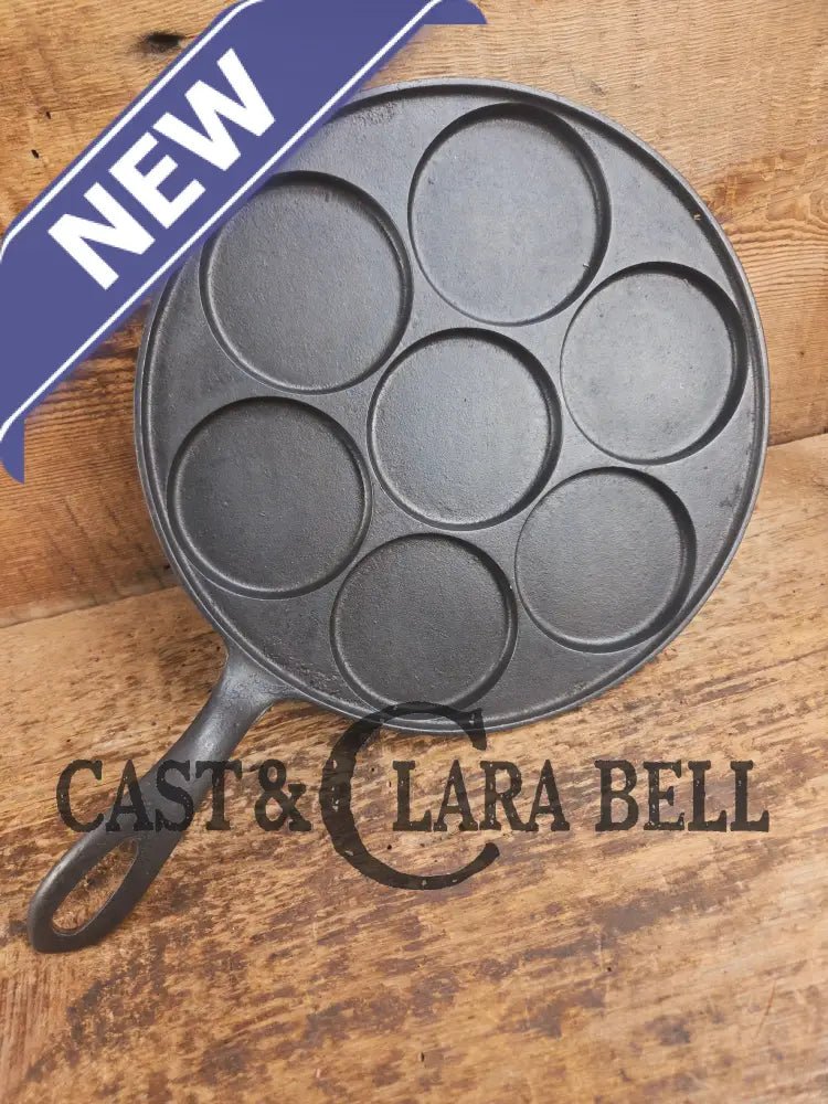 GREAT gift idea! Wagner made Griswold No. 34 Cast Iron Plett Pan with Block Logo 2980 Skillet