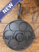 GREAT gift idea! Wagner made Griswold No. 34 Cast Iron Plett Pan with Block Logo 2980 Skillet