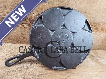 Great Gift Idea! Wagner Made Griswold No. 34 Cast Iron Plett Pan With Slant Block Logo 2980 Skillet