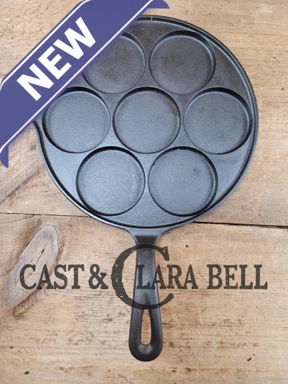 Great Gift Idea! Wagner Made Griswold No. 34 Cast Iron Plett Pan With Slant Block Logo 2980 Skillet