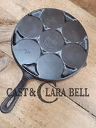 Great Gift Idea! Wagner Made Griswold No. 34 Cast Iron Plett Pan With Slant Block Logo 2980 Skillet