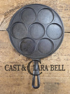 GREAT gift idea! Wagner made Griswold No. 34 Cast Iron Plett Pan with Small Block Logo, Skillet