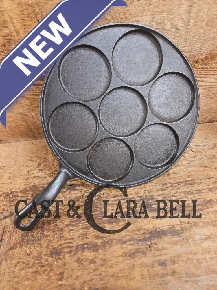 GREAT gift idea! Wagner made Griswold No. 34 Cast Iron Plett Pan with Small Block Logo Skillet