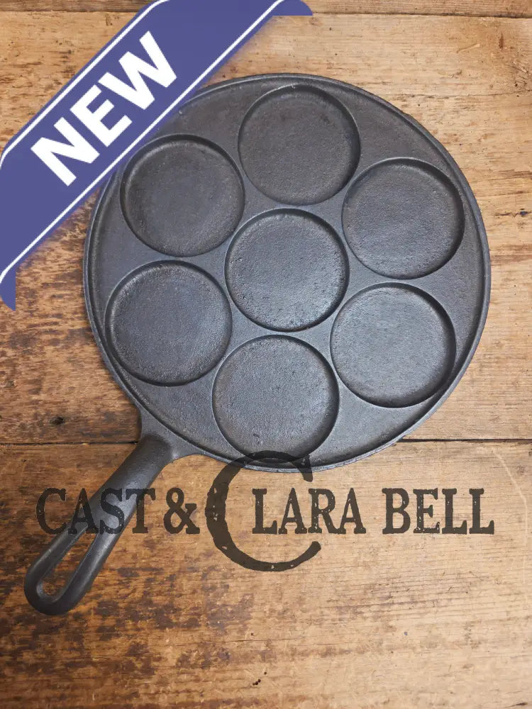 GREAT gift idea! Wagner made Griswold No. 34 Cast Iron Plett Pan with Small Block Logo Skillet