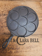 GREAT gift idea! Wagner made Griswold No. 34 Cast Iron Plett Pan with Small Block Logo Skillet